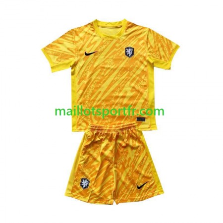 Maillot de Foot Pays-Bas Gardien Enfant Exterieur UEFA Euro 2024